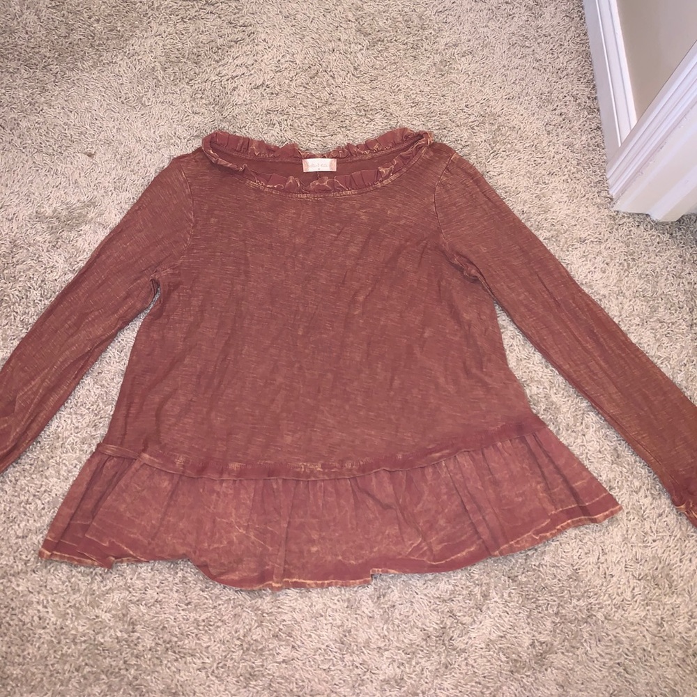 Altard State ruffled top